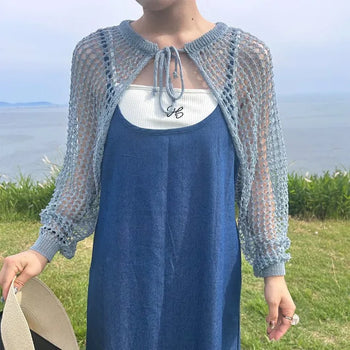 Mesh bolero