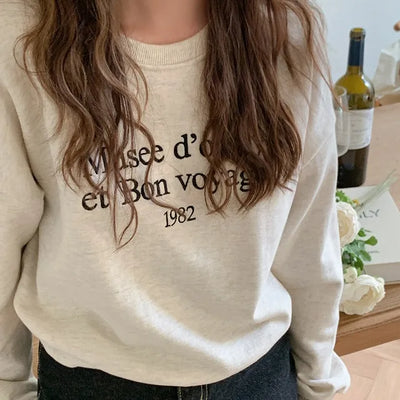 Simple stitched sweatshirt