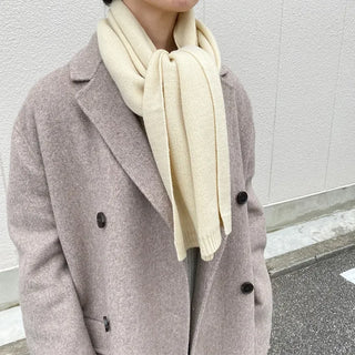 basic knit muffler