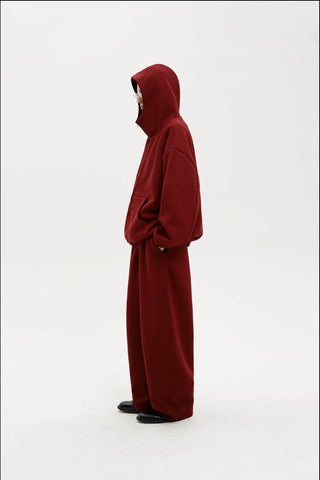 [MASONPRINCE] Heavyweight Air Layer Hoodie Set