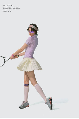 [Monterest] Asymmetric Pleated Tennis Skirt