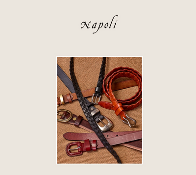 [CULTUM] Leather Woven Belt