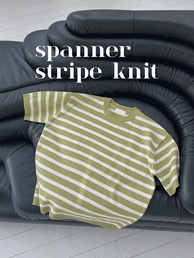 Schupener Stripe Half Knit