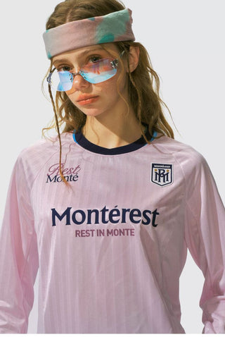 [Monterest] Stripe Jersey Long Sleeve T-Shirt