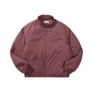 [Monterest] Stand Collar Padded Harrington Jacket
