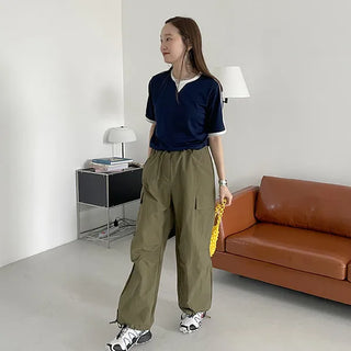 Pocket Cargo String Pants
