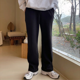 Cozy Wool Knit Elastic Waist Pants (6 colors)