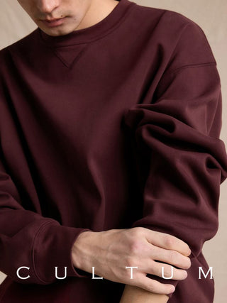[CULTUM] Heavyweight Double-Sided Cotton Sweatshirt
