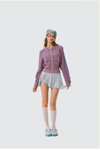[Monterest] Asymmetric Pleated Tennis Skirt