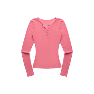 [NECY] Solid Basic Henley