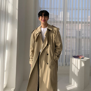 Bordeaux trench coat