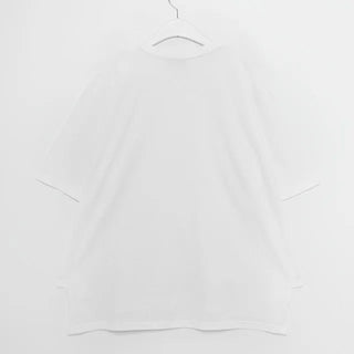 silk simple tee