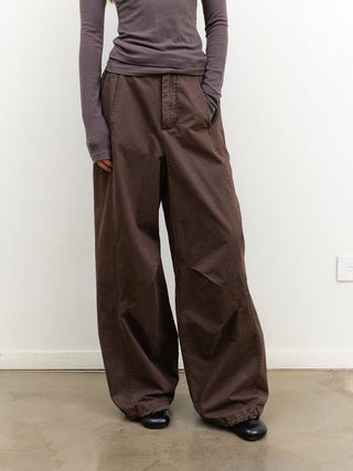 [NeverSeez] Washed Workwear Pants