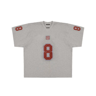 [MASONPRINCE] 380G Heavyweight Cotton V-Neck Jersey Tee