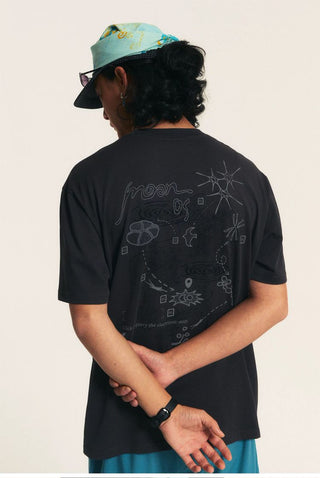 [Monterest] Quick-Dry Reflective Print T-Shirt