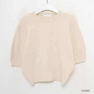 Colorful round knit