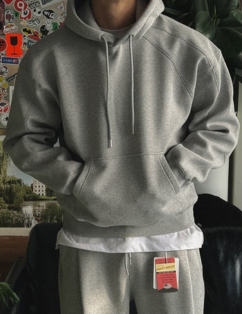 USA Heavy Brushed Cut Hoodie (4 colors, M~XL)