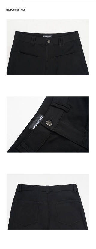 [MASONPRINCE] Work Flip Pocket Trousers