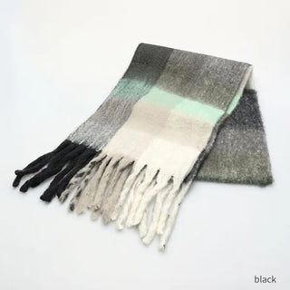 Checkered Big Scarf