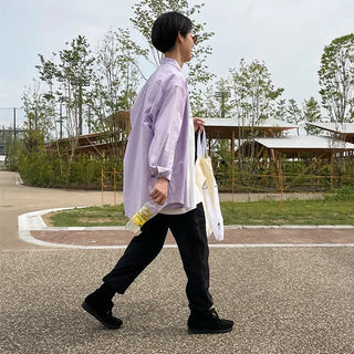 overfit cotton color shirts