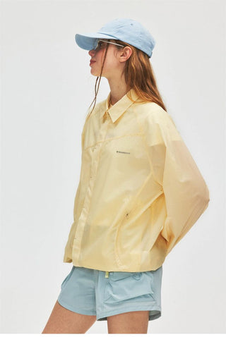[Monterest] Water Repellent Lightweight Snap Shirt