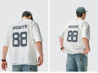 [Monterest] Mesh Jersey Short Sleeve Tee
