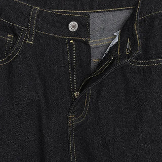 Straight-leg jeans