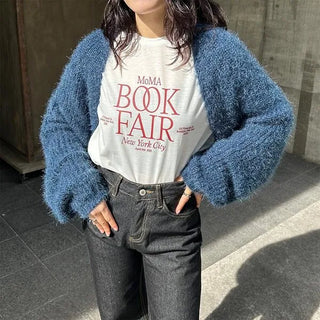 Soft bolero cardigan