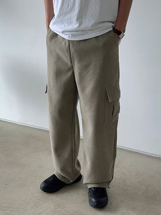 Reason Corduroy Cargo String Pants