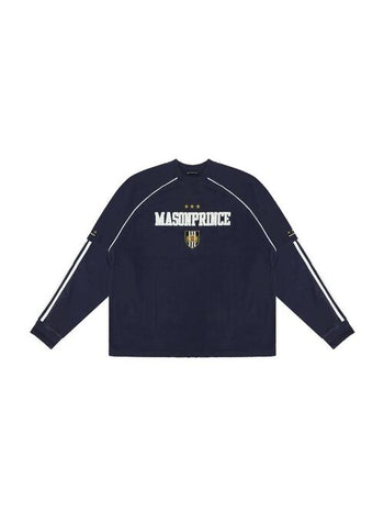 [MASONPRINCE] No.8 Badge Cotton Sportswear Set