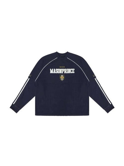 [MASONPRINCE] No.8 Badge Cotton Sportswear Set