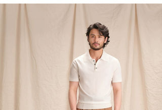 [CULTUM] Knit Polo Shirt