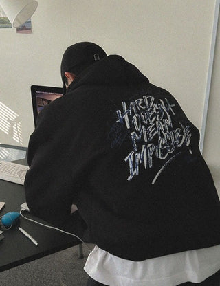 HARD Scratch Fleece Hoodie (3 colors)