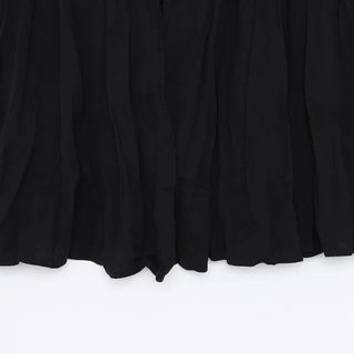 Crinkle pleated long skirt