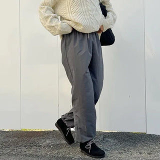 String wide pants