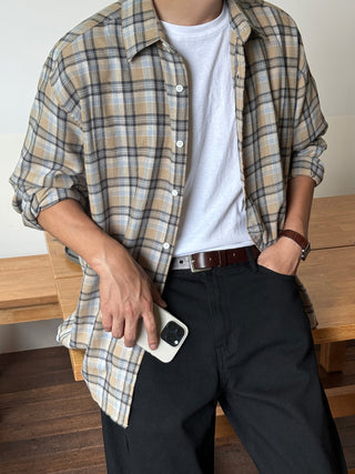 Record Soft Check Shirt
