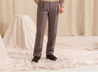 [CULTUM] V-Neck Knit Vest