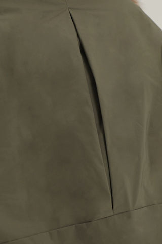 MASONPRINCE Faux Fur Down High-Neck Jacket