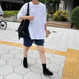silk simple tee