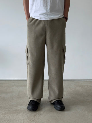 Reason Corduroy Cargo String Pants