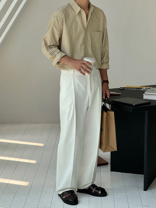 Cohen Seersucker Stripe Shirt