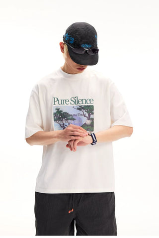 [Monterest] Quick-Dry Graphic Print T-Shirt