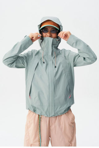 [Monterest] Water-Repellent Hooded Hardshell Jacket