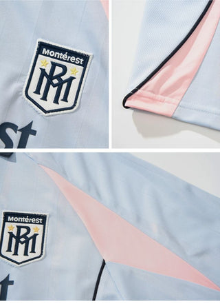 [Monterest] Outdoor Sports Print Polo Jersey Tee