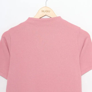 daily soft half neck T
