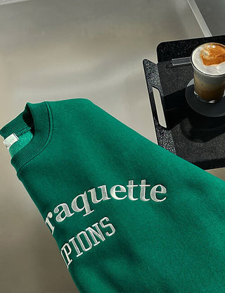CLUB. Fleece-lined Oversized Sweatshirt (3 colors)