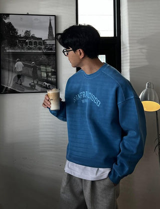 San Francisco Pig Embroidered Sweatshirt (4 colors)