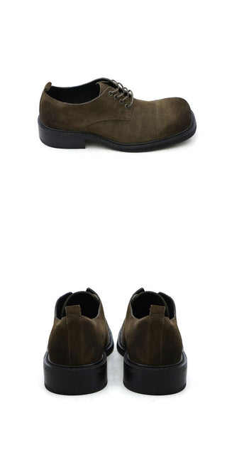 [MASONPRINCE] Leather Derby Shoes