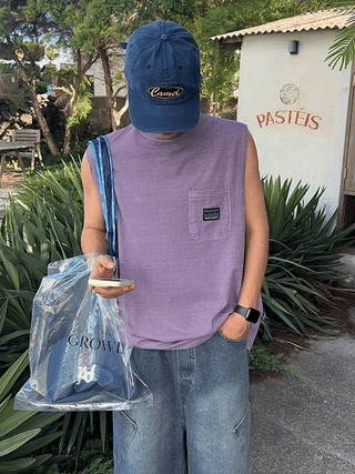 surf pocket pigment sleeveless