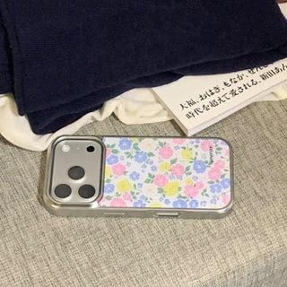 APPLE PATCHWORK SILVER EPOXY CASE